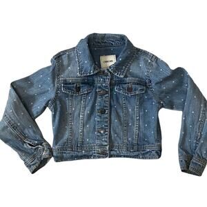Cherokee Blue Denim Jacket Trucker Style 6 6X